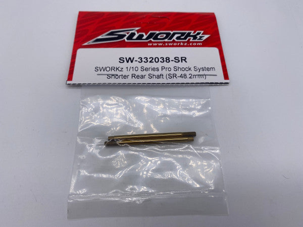 SWORKz 1/10 Series Pro-Shock System Shaft Rear (48.2mm) (2)