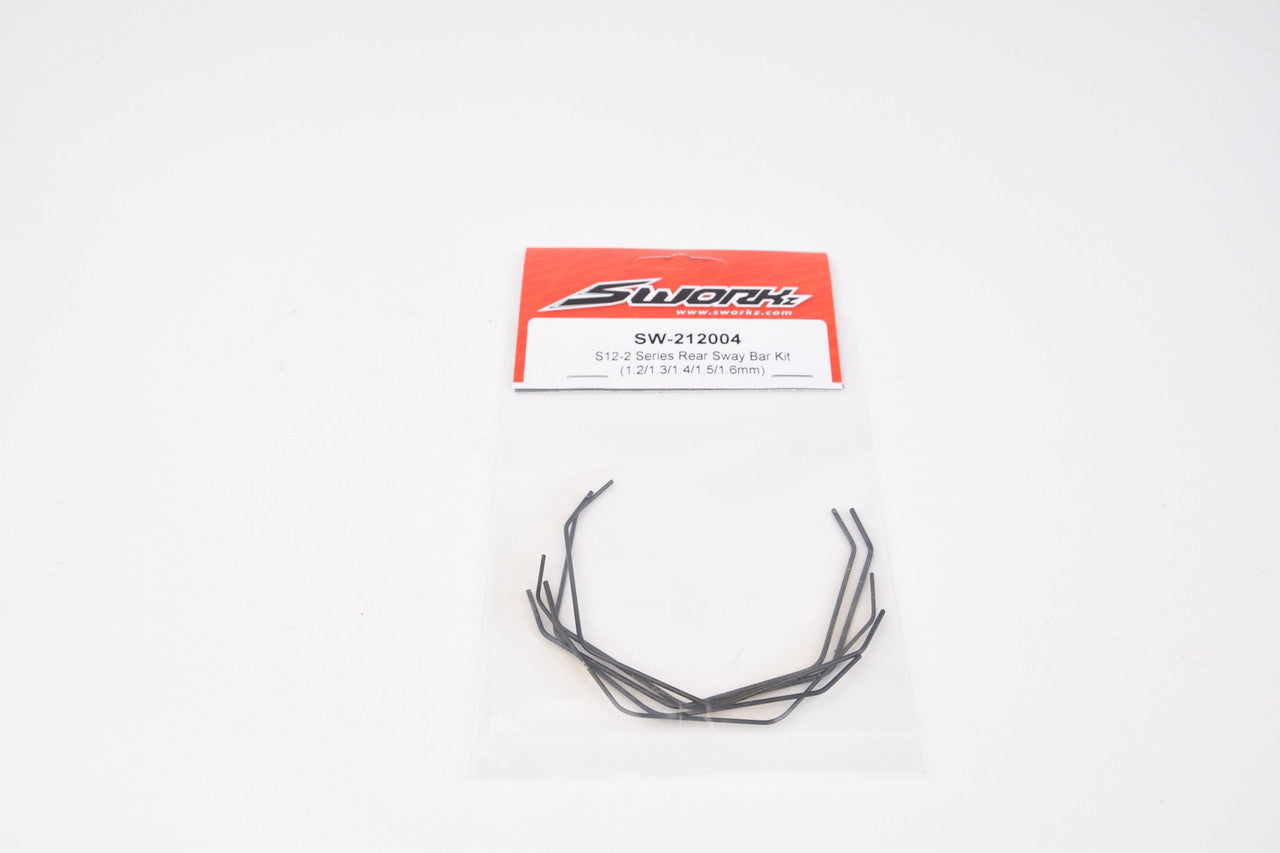 SWORKz S12-2 Series Rear Sway Bar Kit (1.2/1.3/1.4/1.5/1.6mm)