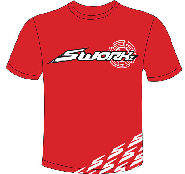 SWORKz Original Red T-Shirt 3XL